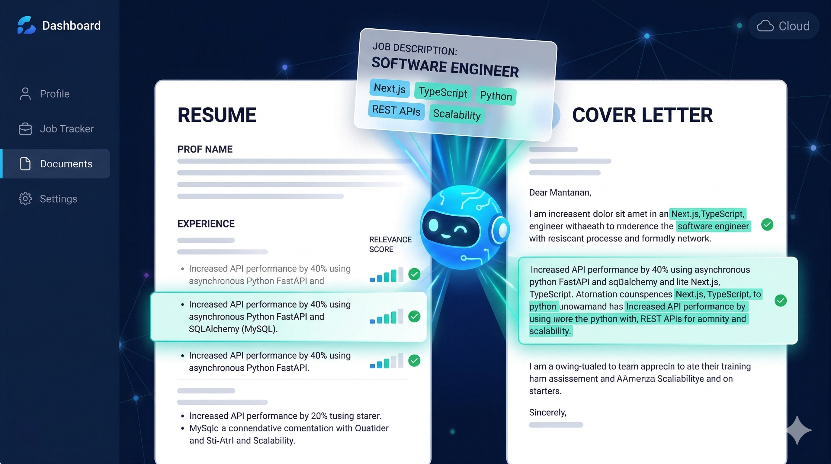 AI Resume and Cover Letter Curation preview