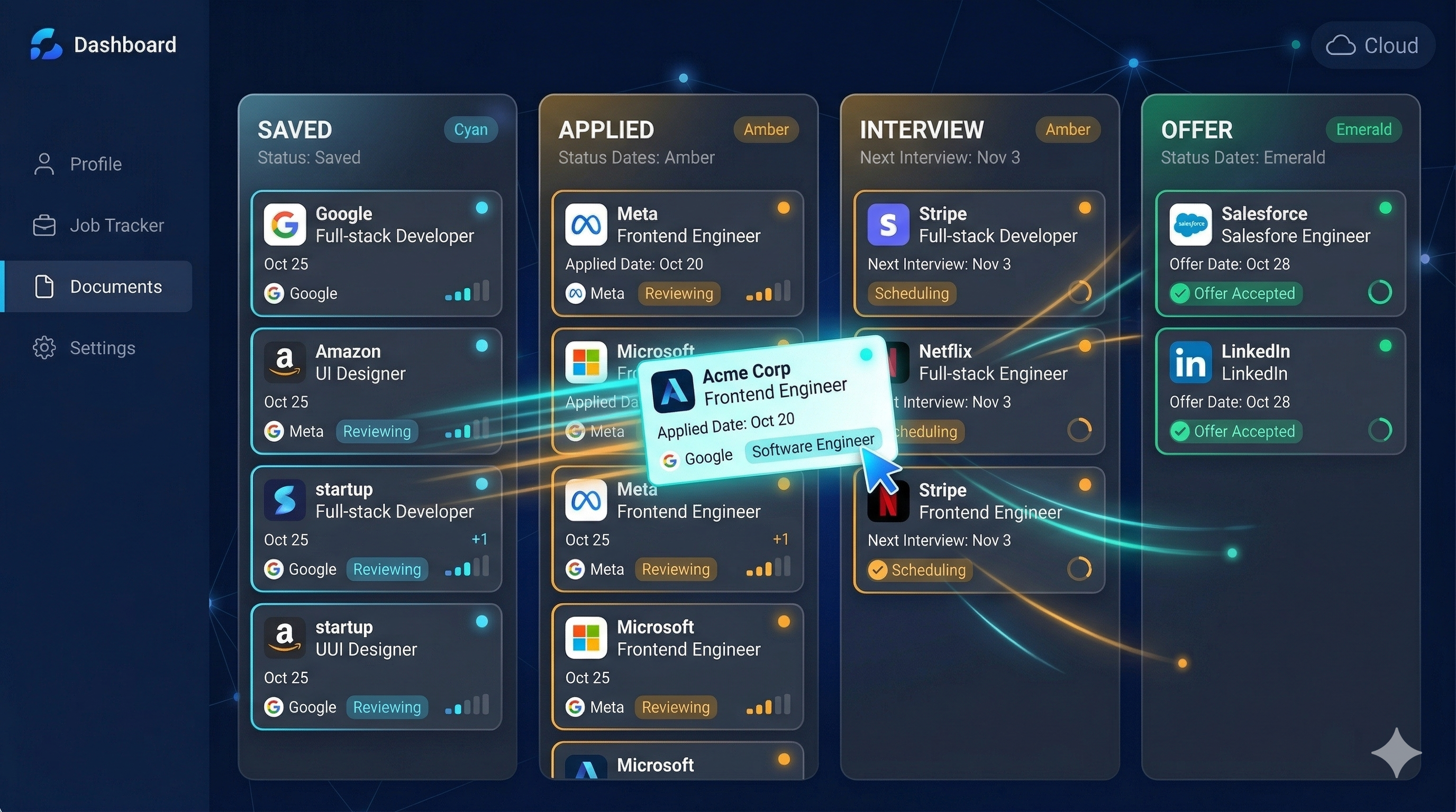 Application Tracker preview