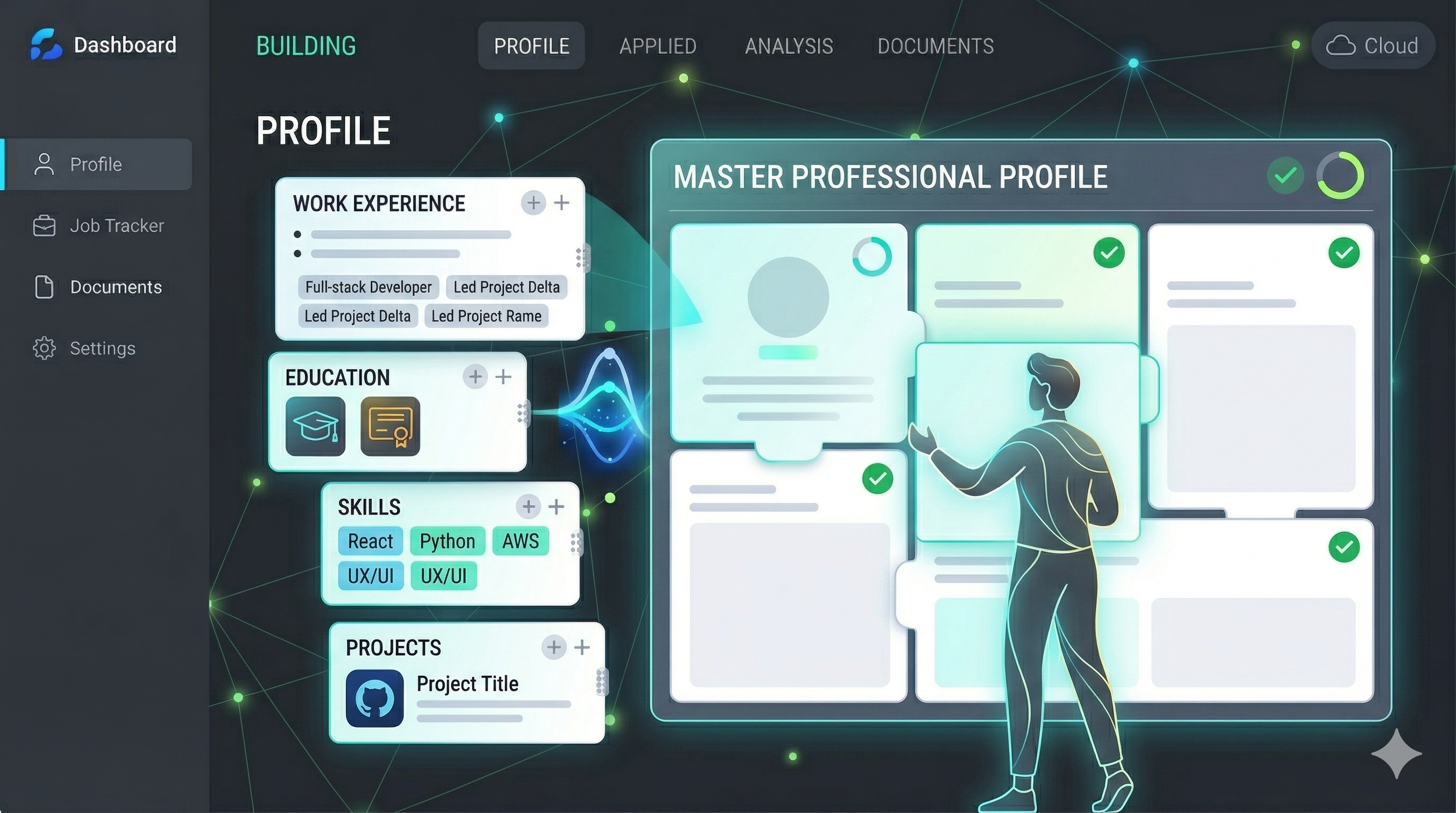 Profile Builder preview